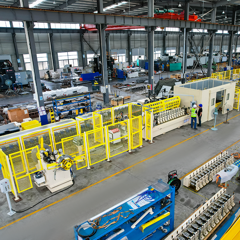 CU hurtigskiftende kassettrulleformingsmaskin, girkasse, automatisk pakking
